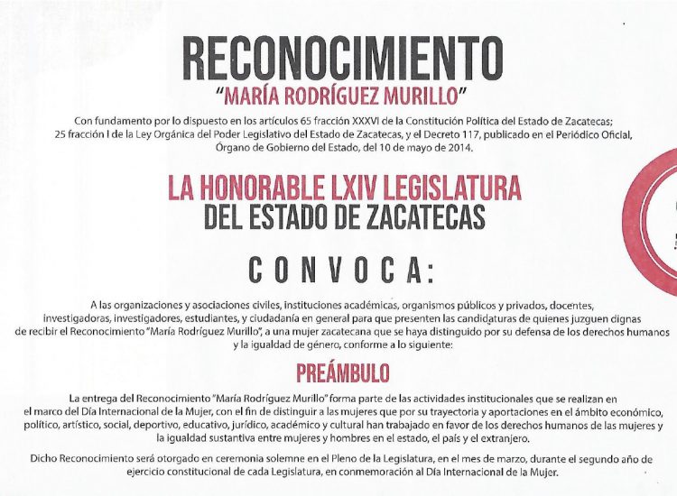CONVOCATORIA DEL RECONOCIMIENTO AL MÉRITO MARÍA RODRÍGUEZ MURILLO_page-0001